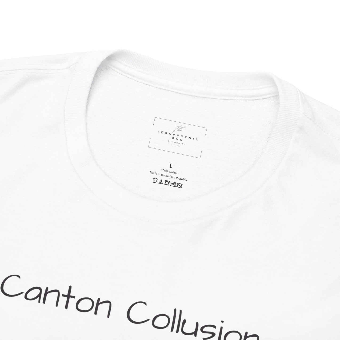 Canton Collusion Man in the snow justice t-shirt Tee 2025
