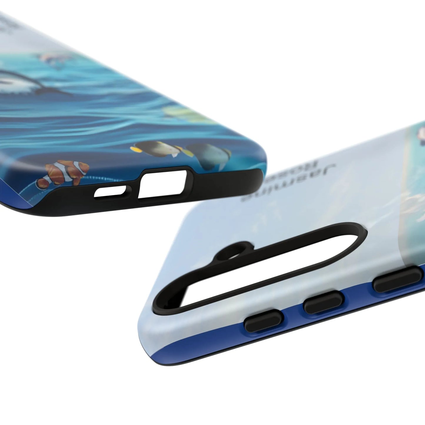 Personalized Phone Case with Dolphin Design, Ocean Vibes, Customizable Gift, Beach Lover Accessory, Ideal for Birthdays, Summer