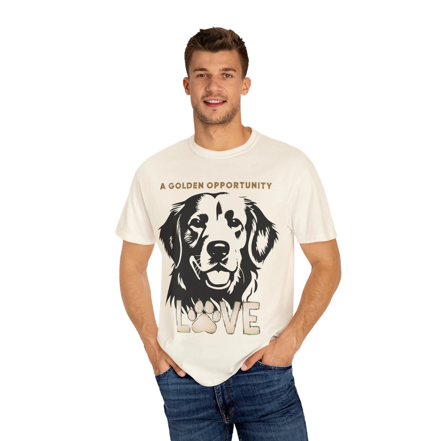 Golden Opportunity Dog T-Shirt 2025