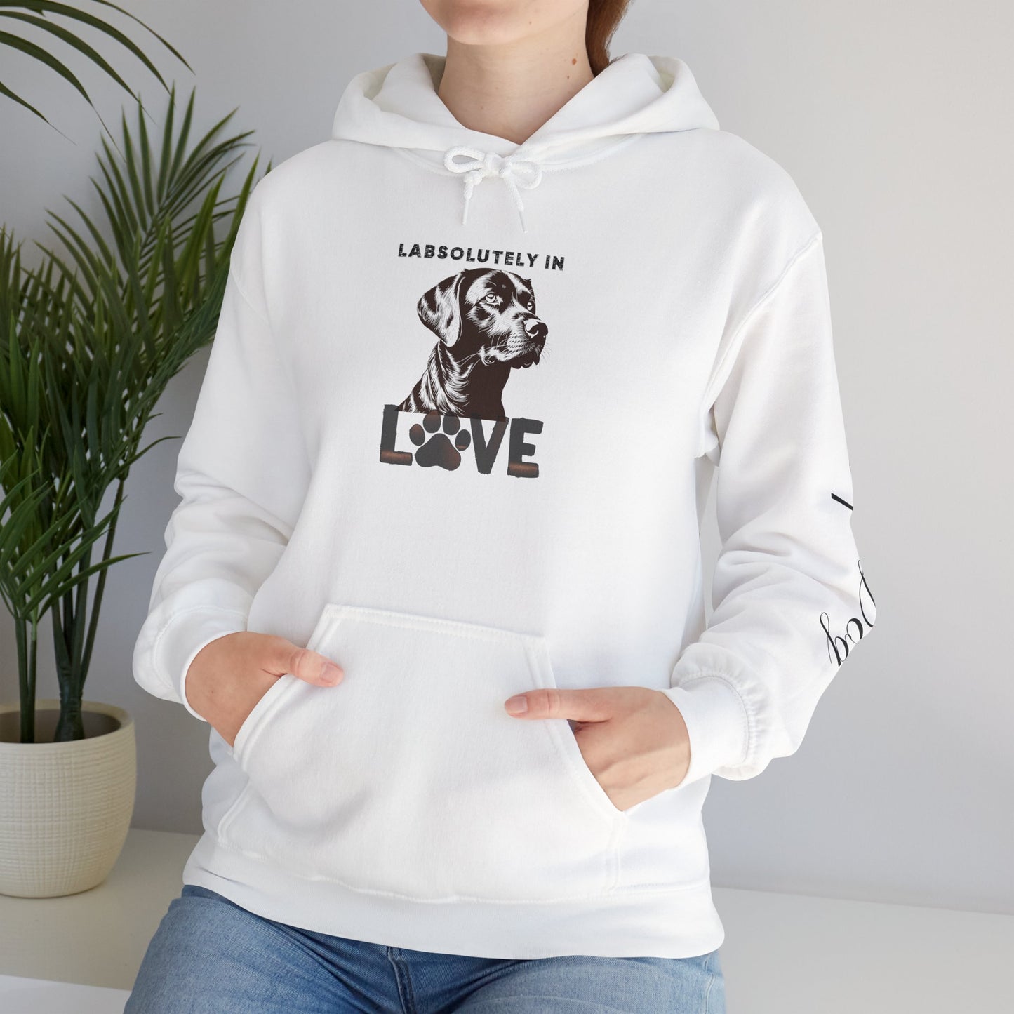 Copy of Dog Lover Hoodie - 'LABSOLUTELY IN LOVE' Sweatshirt for Pet Owners