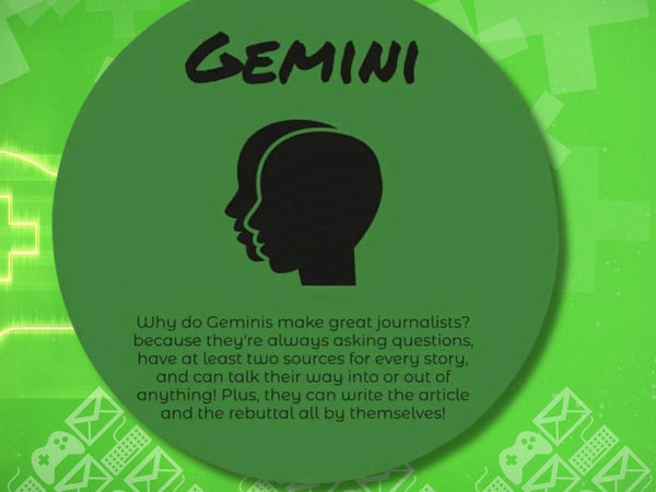 Gemini Zodiac Wood Sign | Funny Astrology Home Decor Gift - Iron Phoenix GHG