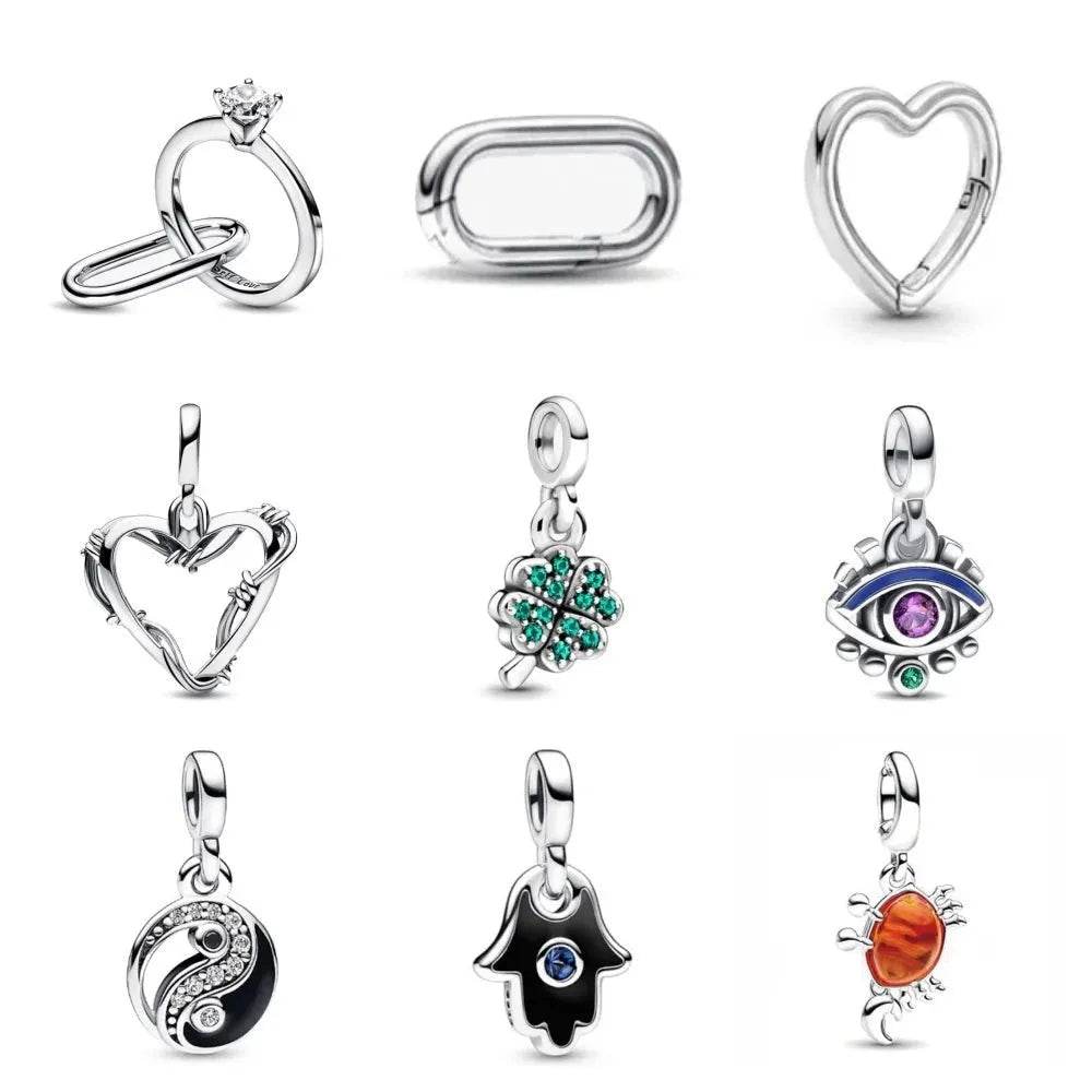 925 Sterling Silver Small Hole Me Series DIY Bead - Iron Phoenix GHG
