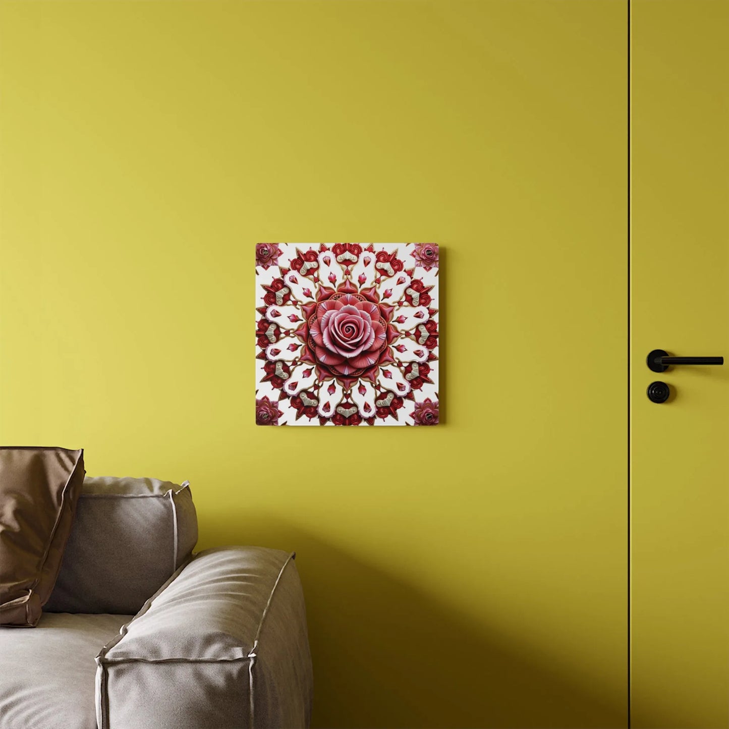 Elegant Rose Acrylic Wall Art Panels, Beautiful Home Décor, Wall Decoration, Art for Living Room, Unique Gift Ideas, Floral Design