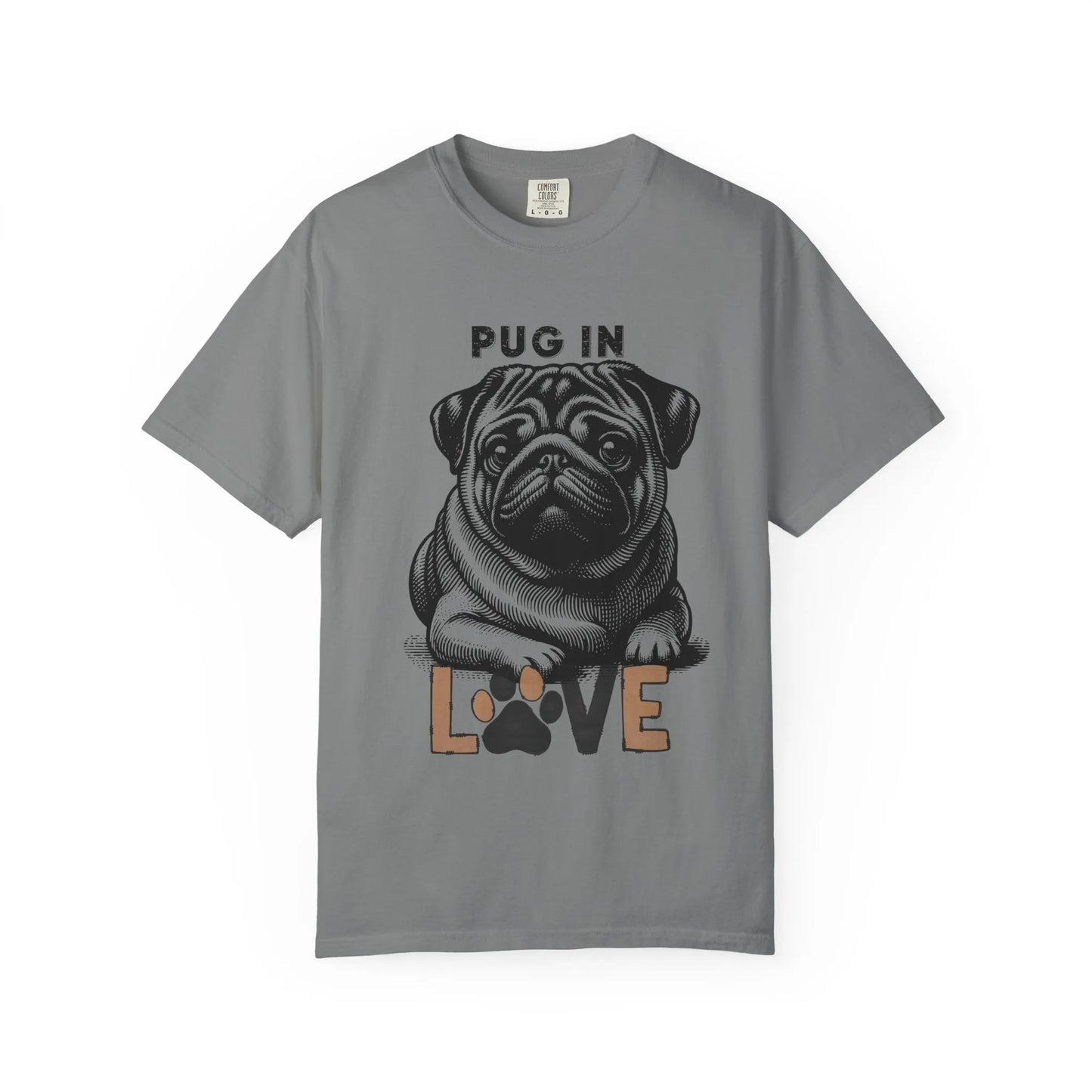 Pug Love T-Shirt, Unisex Dog Lover Tee, Cute Pet Apparel, Gift for Pet Owners, Animal Lover Shirt, Comfortable Casual Wear