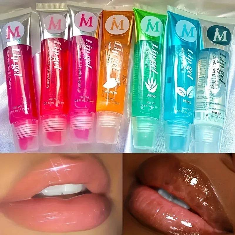 6Pcs Moisturizing Lip Gloss Set 18g (by GlowLuxe) Eco 2025 - Iron Phoenix GHG