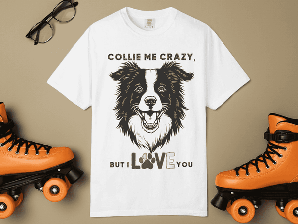 Collie T-shirt - Eco-Friendly Gaming Comfort Tee - Iron Phoenix GHG