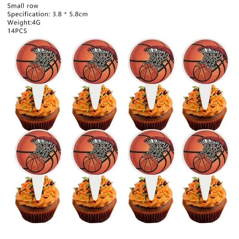 Tableware Set - Basketball Eco Plates & Cups - Iron Phoenix GHG