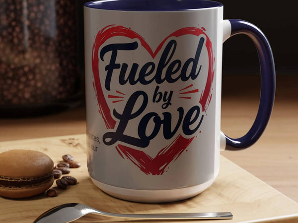 Fueled by Love Mug - Romantic Coffee Mug, Perfect Gift for Couples - Iron Phoenix GHG