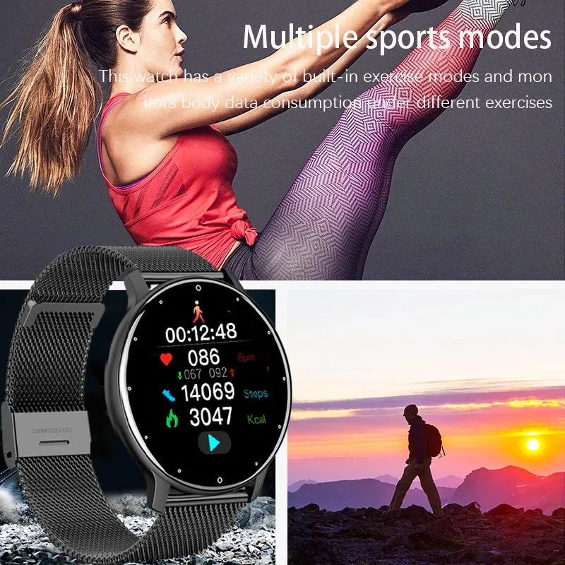 Smart Watch - Eco LIGE 2025 1.28" IP67 Fitness - Iron Phoenix GHG
