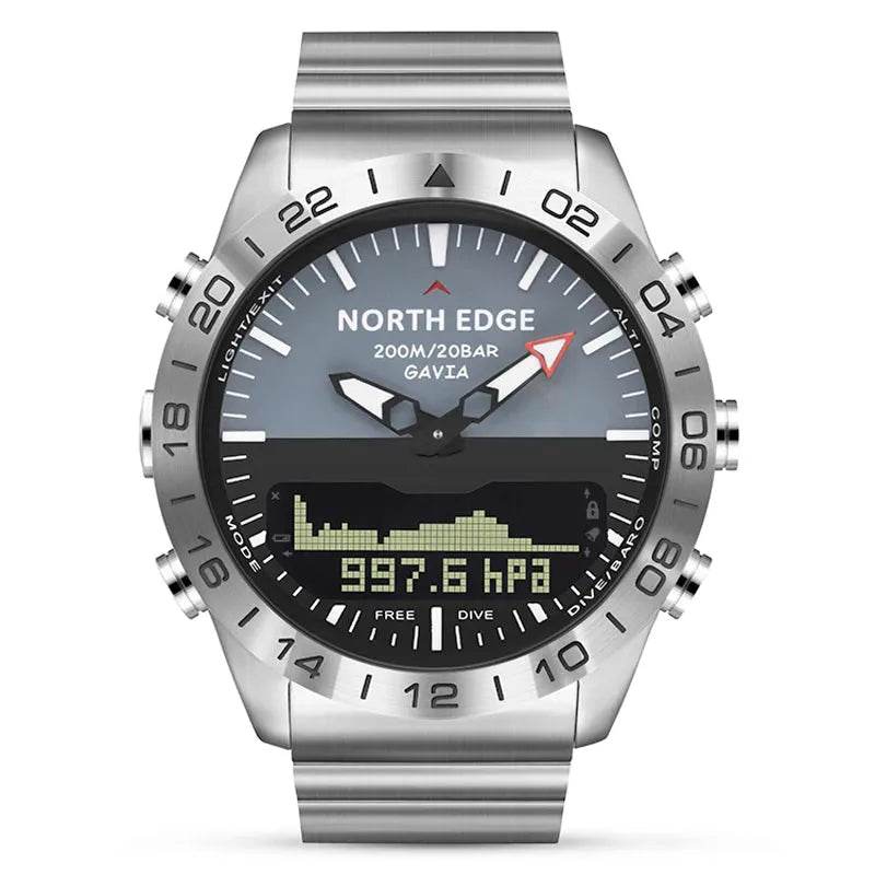 NORTH EDGE Gavia 2 Dive Watch Iron Phoenix GHG 2025 - Iron Phoenix GHG