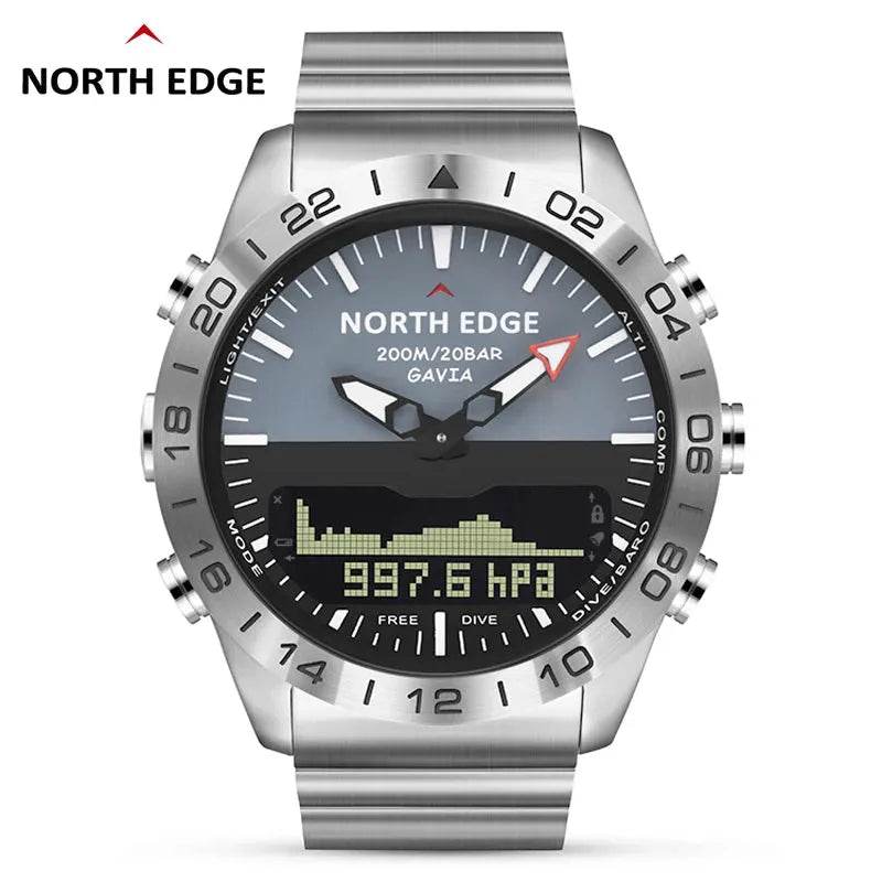 NORTH EDGE Gavia 2 Dive Watch Iron Phoenix GHG 2025 - Iron Phoenix GHG