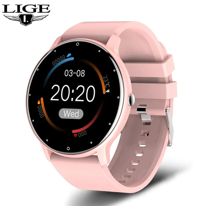 Smart Watch - Eco LIGE 2025 1.28" IP67 Fitness - Iron Phoenix GHG