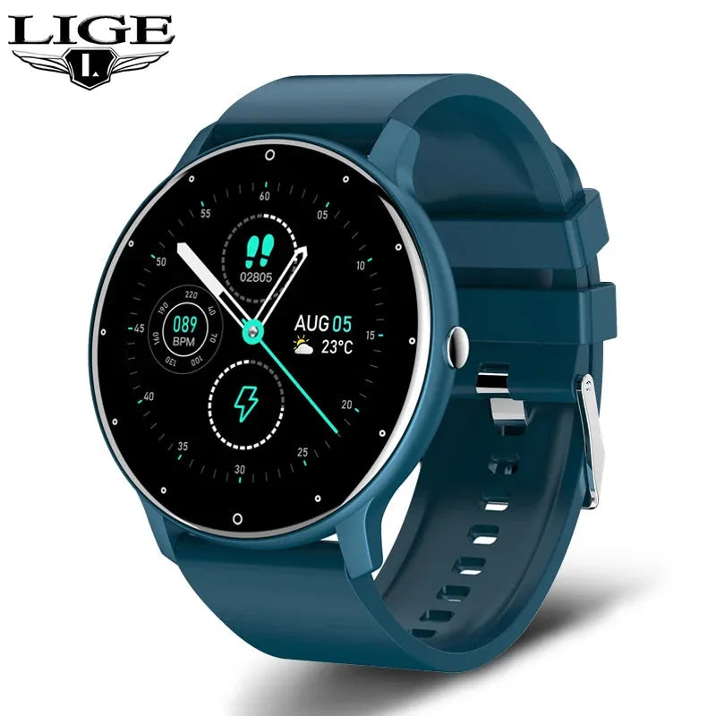 Smart Watch - Eco LIGE 2025 1.28" IP67 Fitness - Iron Phoenix GHG