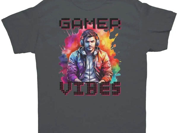"Gamer Vibes" T-Shirt by Shadowseeker | Iron Phoenix GHG