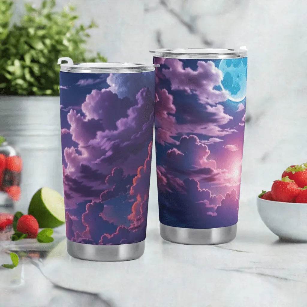 "Purple Cloud" Sky Tumbler by Shadowseeker| Iron Phoenix GHG