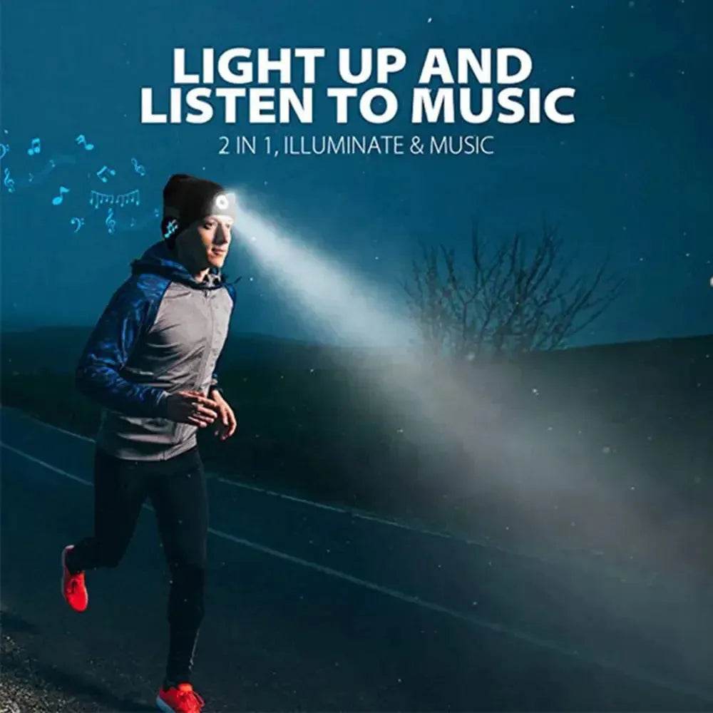 Bluetooth Hat - Eco LED Music Beanie - Iron Phoenix GHG