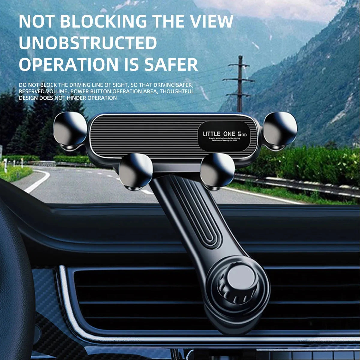 Pro Car Phone Holder by YYLMONE Gravity 4.7-7in | 2025 - Iron Phoenix GHG
