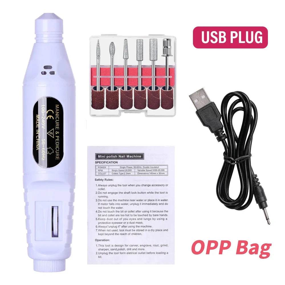 6 In 1 Nail Drill (by Iron Phoenix GHG) 2025 - Iron Phoenix GHG