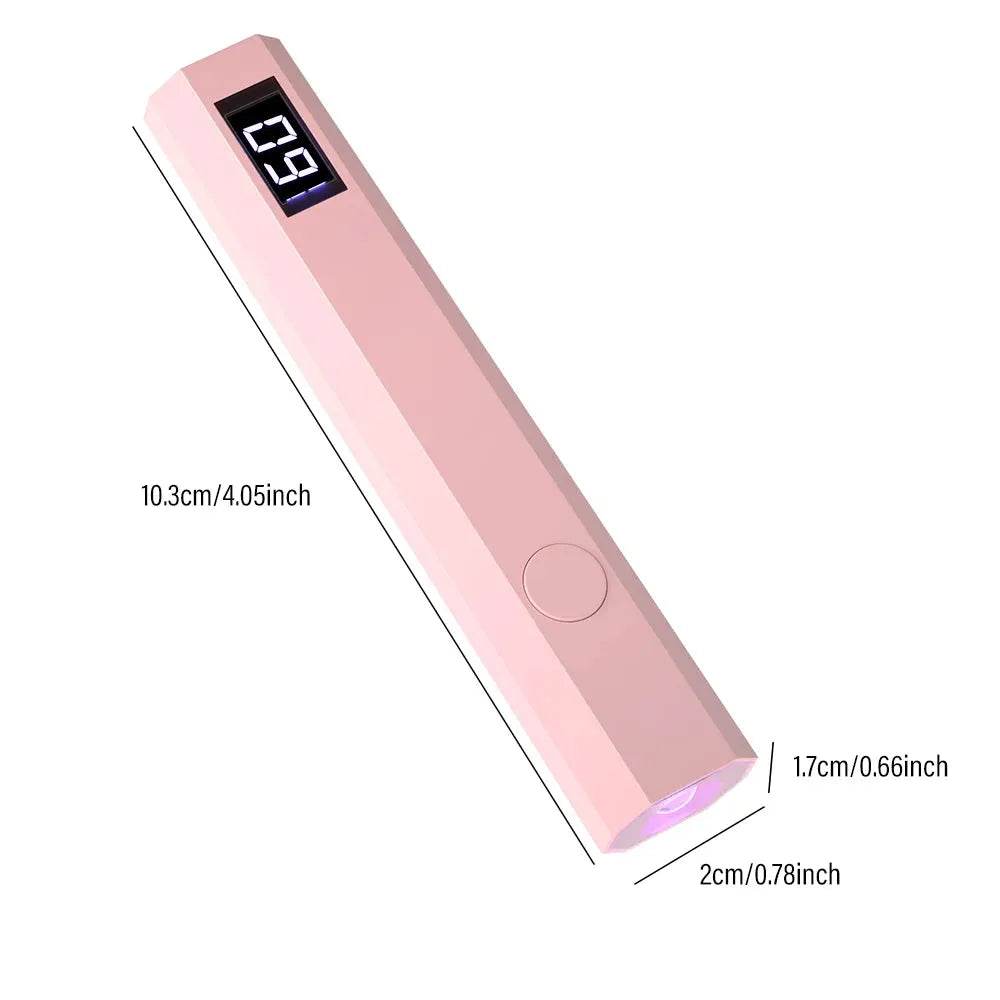 Handheld UV LED Nail Lamp (by YIKOOLIN) Eco 2025 - Iron Phoenix GHG