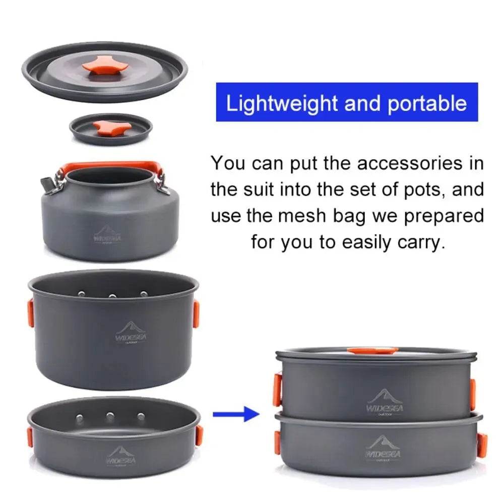 Widesea Camping Tableware Set (by Iron Phoenix) 2025 - Iron Phoenix GHG