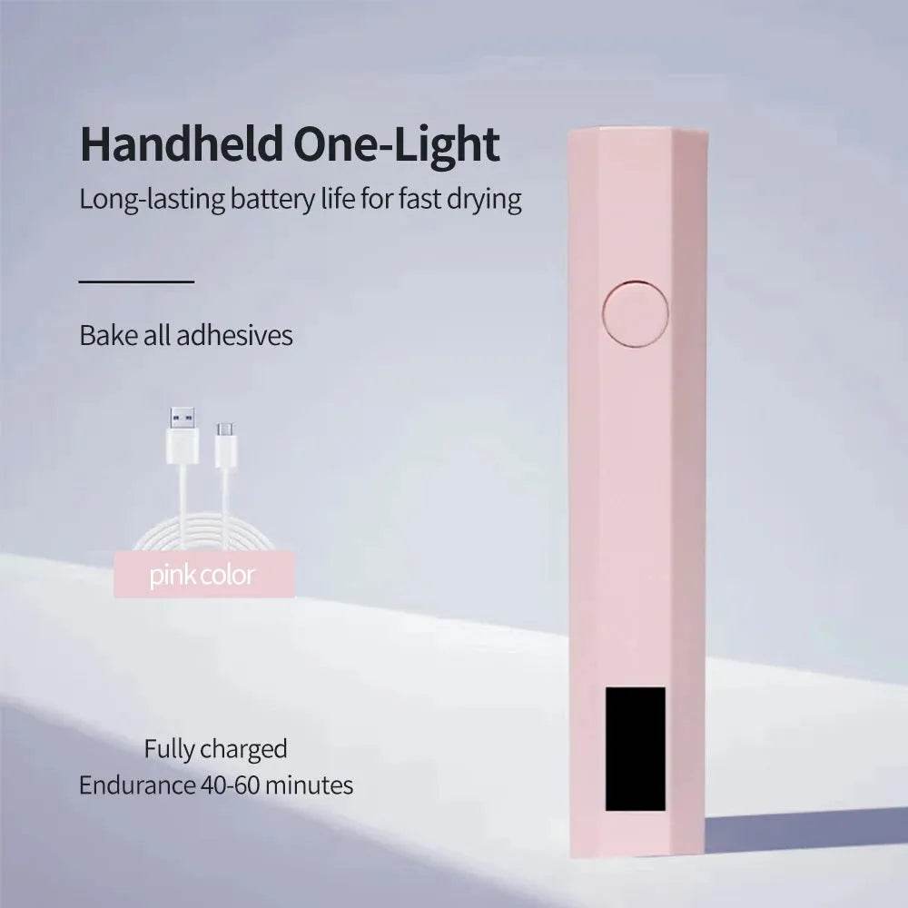 Handheld UV LED Nail Lamp (by YIKOOLIN) Eco 2025 - Iron Phoenix GHG