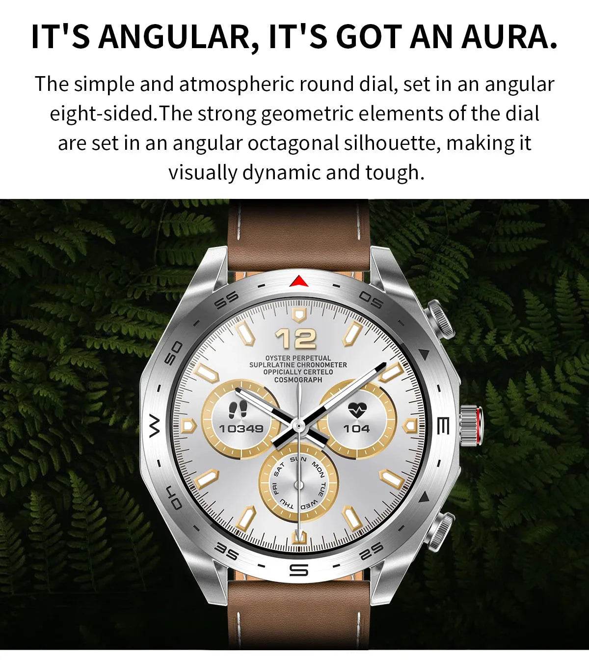 2-in-1 Smart Watch with Earphone (by TechTrend) Eco 2025 - Iron Phoenix GHG