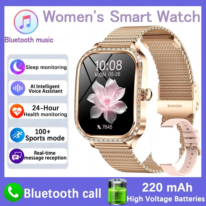 Smart Watch - Eco ChiBear 1.75" IP68 Fitness - Iron Phoenix GHG