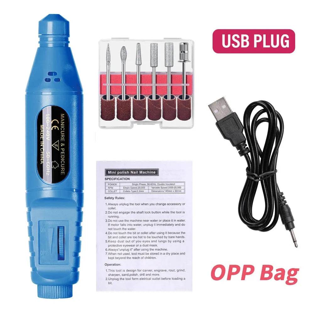 6 In 1 Nail Drill (by Iron Phoenix GHG) 2025 - Iron Phoenix GHG