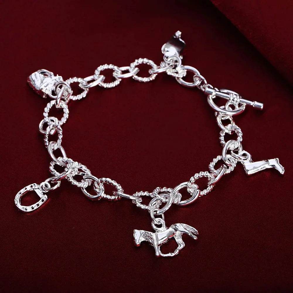 925 Sterling Silver Rope Bracelet 4mm (by SilverTwist) Eco 2025 - Iron Phoenix GHG
