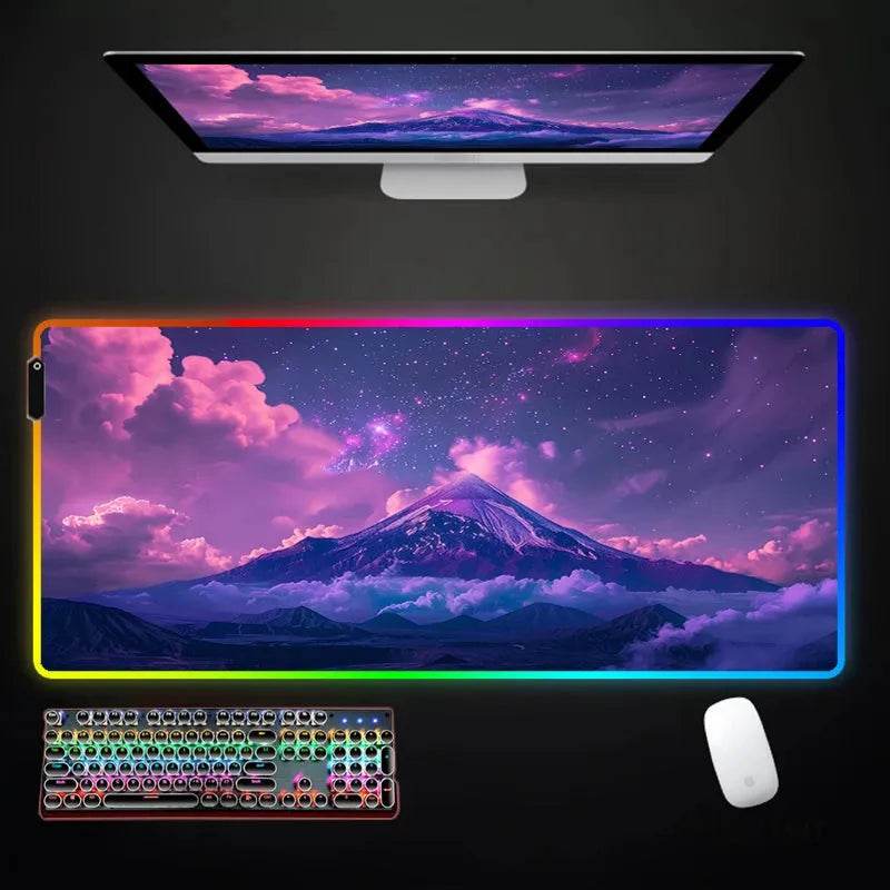 RGB Mousepad - Large Eco Japanese LED - Iron Phoenix GHG
