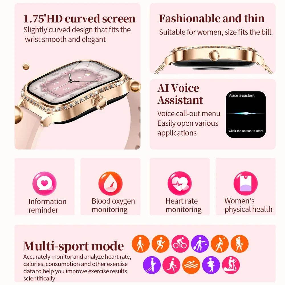 Jooeniok 1.75 IP68 Smart Watch (by Iron Phoenix) 2025 - Iron Phoenix GHG