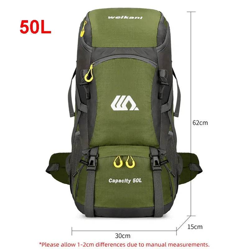 50L Waterproof Travel Backpack (by scione) Eco 2025 - Iron Phoenix GHG