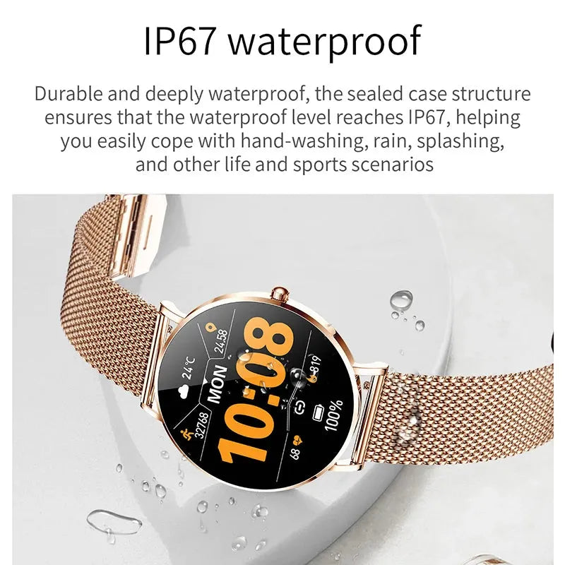 Smart Watch - Eco ChiBear 1.36" AMOLED Ultra Thin - Iron Phoenix GHG