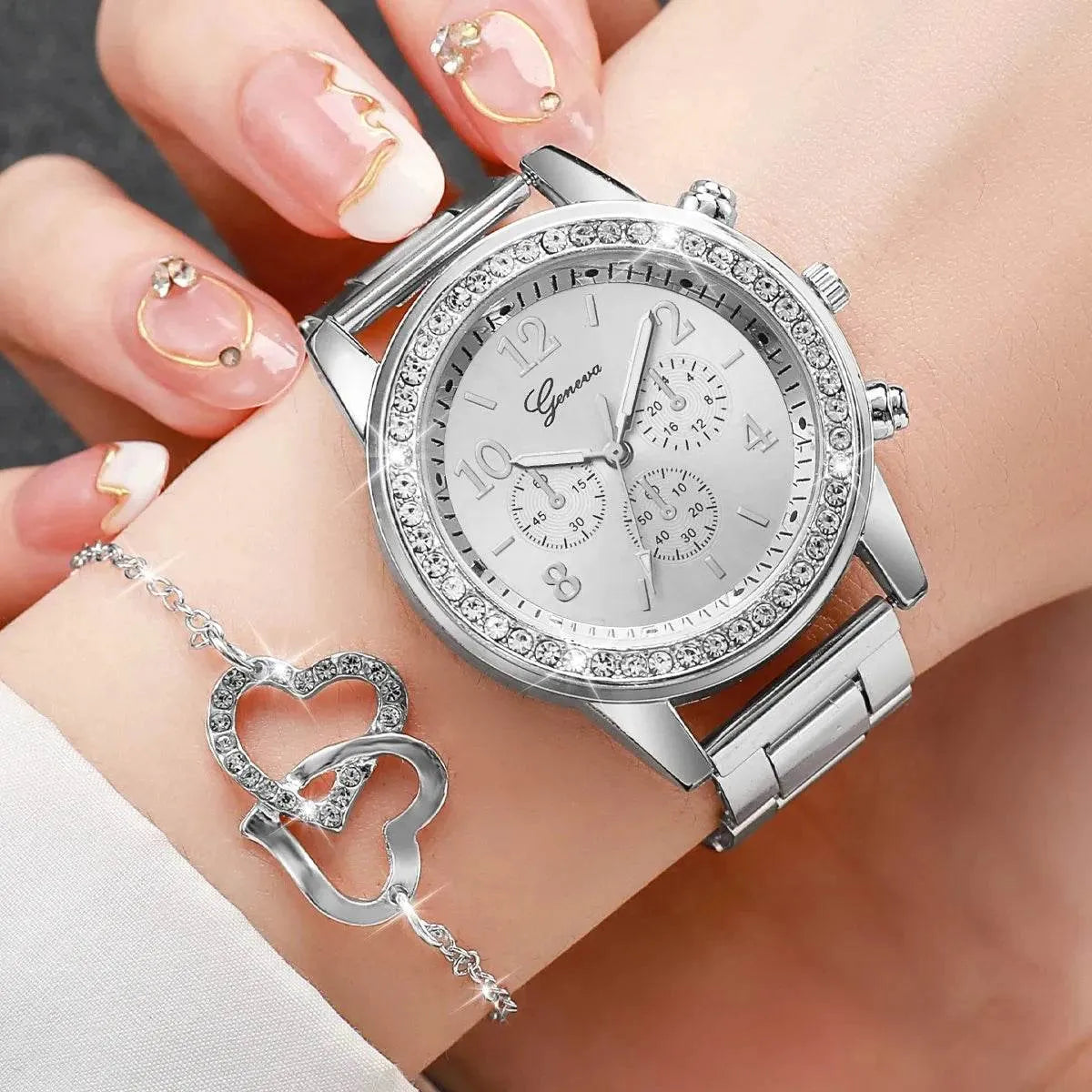 Women's Chic Jewelry Watch Set Iron Phoenix GHG 2025 - Iron Phoenix GHG