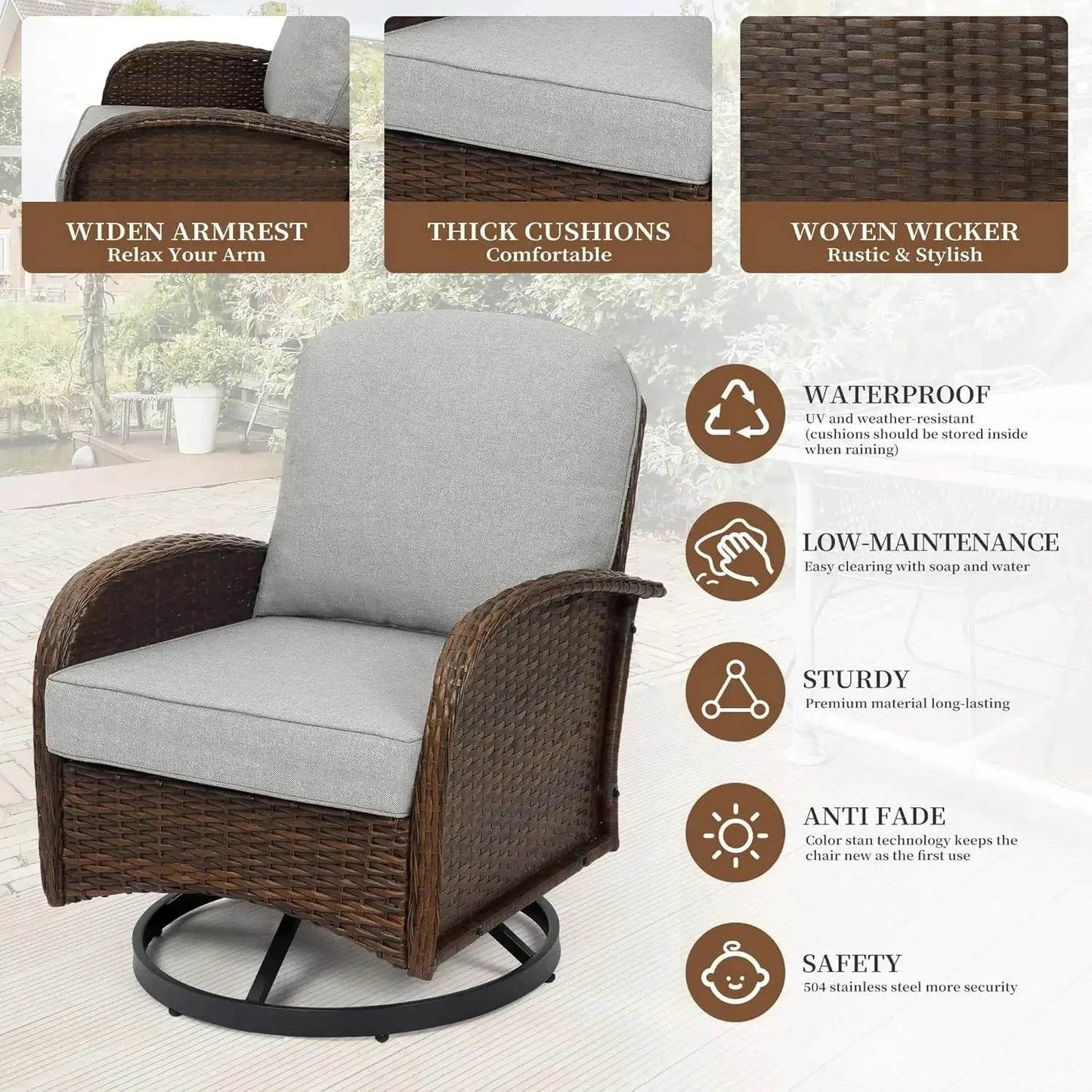 Pizzello Swivel Rocker Set (by Iron Phoenix GHG) 2025 - Iron Phoenix GHG