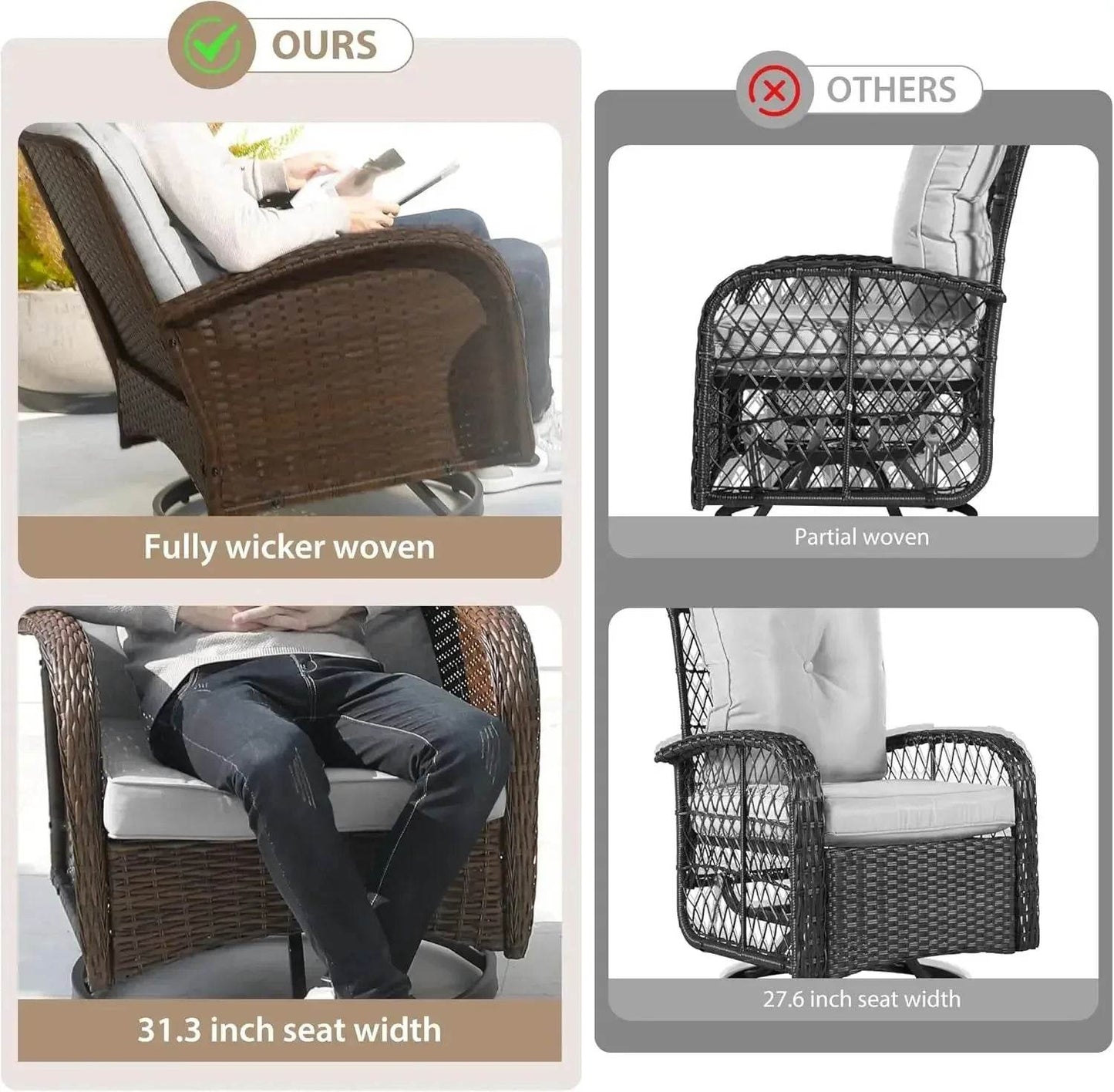 Pizzello Swivel Rocker Set (by Iron Phoenix GHG) 2025 - Iron Phoenix GHG