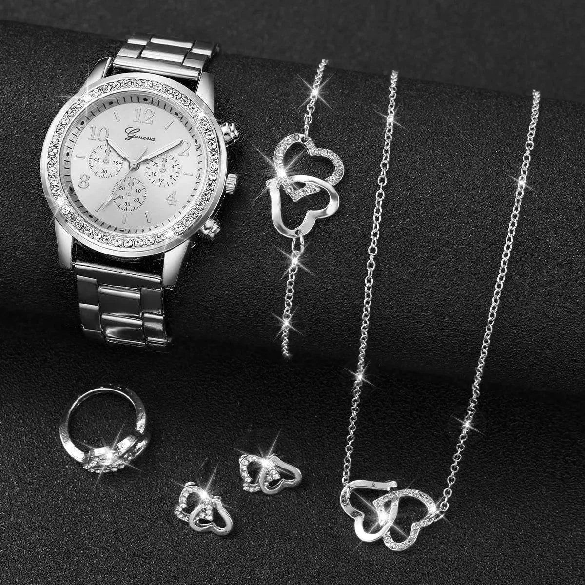 Women's Chic Jewelry Watch Set Iron Phoenix GHG 2025 - Iron Phoenix GHG