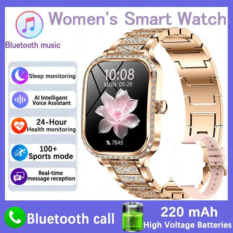 Smart Watch - Eco ChiBear 1.75" IP68 Fitness - Iron Phoenix GHG
