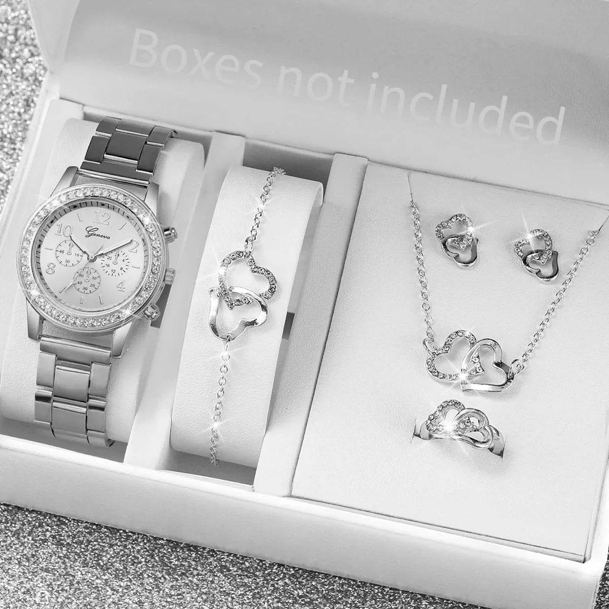 Women's Chic Jewelry Watch Set Iron Phoenix GHG 2025 - Iron Phoenix GHG
