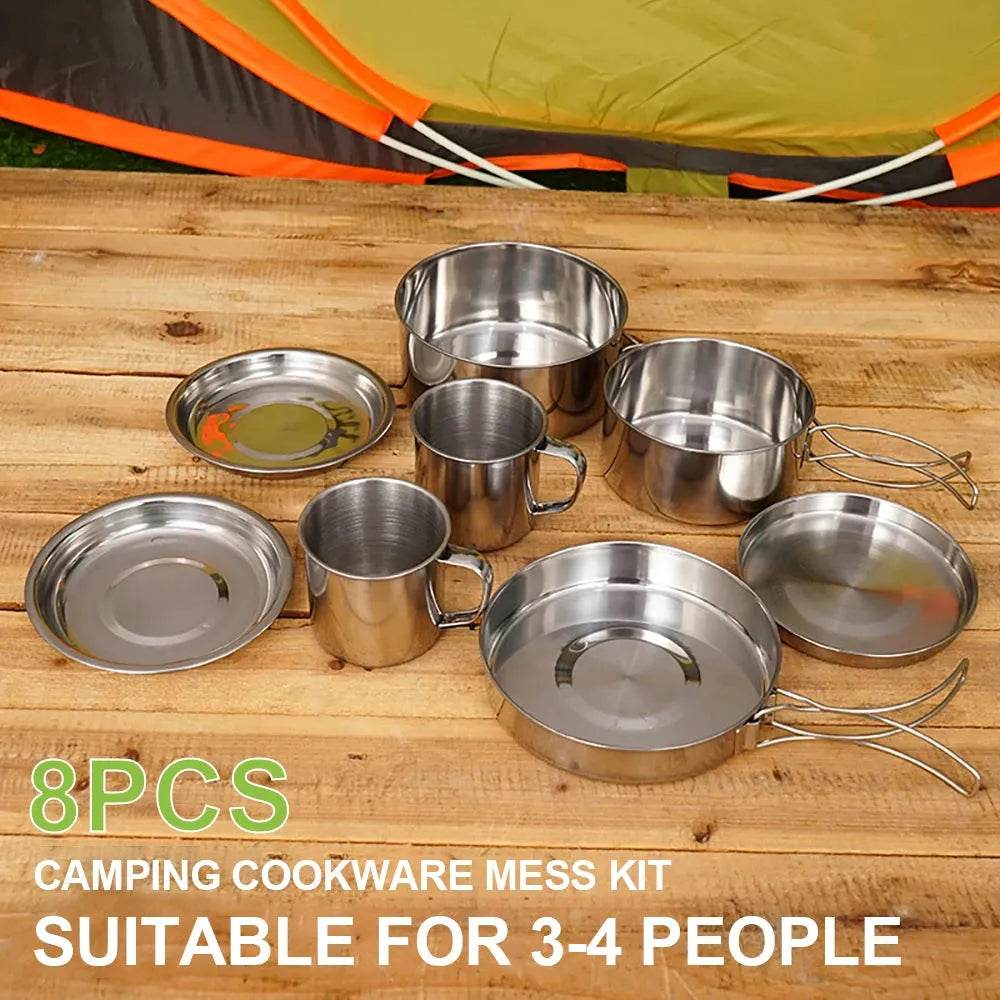Stainless Camping Cookware set Iron Phoenix GHG 2025 - Iron Phoenix GHG