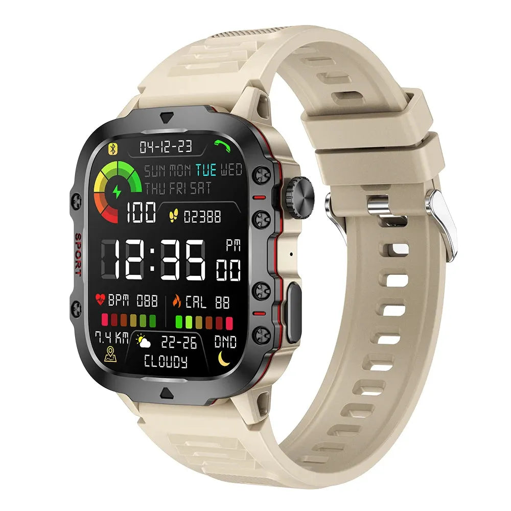Smart Watch - Eco CRTORRS 1.96" IP68 Fitness | 2025 - Iron Phoenix GHG