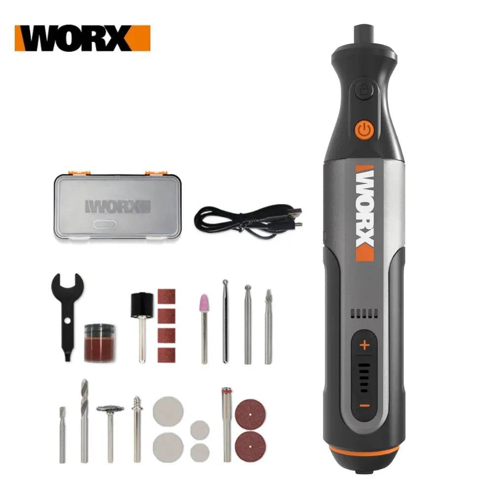 MIJIA 8V Cordless Rotary Tool – 28000RPM, USB Charging, 30+ Accessories - Iron Phoenix GHG
