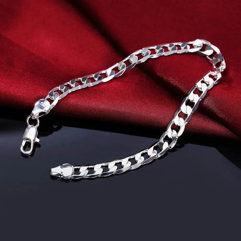 925 Sterling Silver Rope Bracelet 4mm (by SilverTwist) Eco 2025 - Iron Phoenix GHG