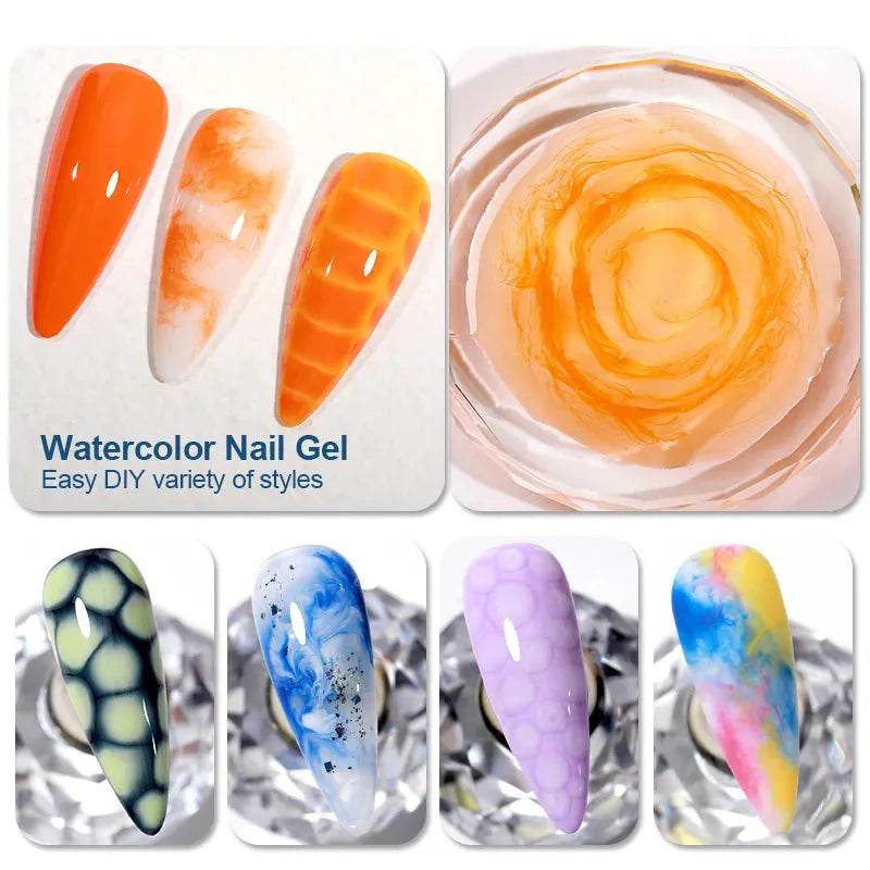 Clear Blooming Gel Polish 15ml Iron Phoenix GHG 2025 - Iron Phoenix GHG