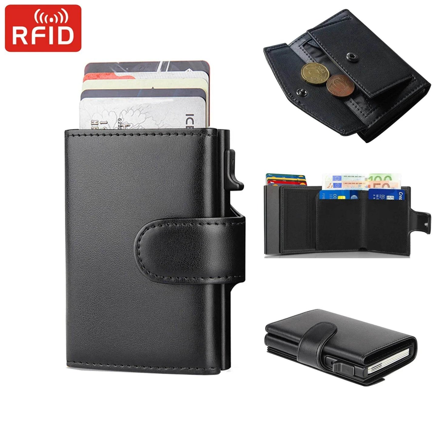 Trifold Wallet Slim Leather| 2025 - Iron Phoenix GHG