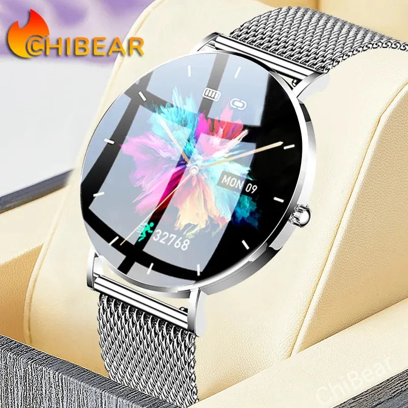 Smart Watch - Eco ChiBear 1.36" AMOLED Ultra Thin | 2025 - Iron Phoenix GHG