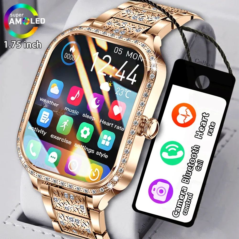 Smart Watch - Eco ChiBear 1.75" IP68 Fitness - Iron Phoenix GHG