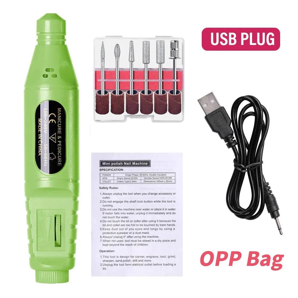 6 In 1 Nail Drill (by Iron Phoenix GHG) 2025 - Iron Phoenix GHG