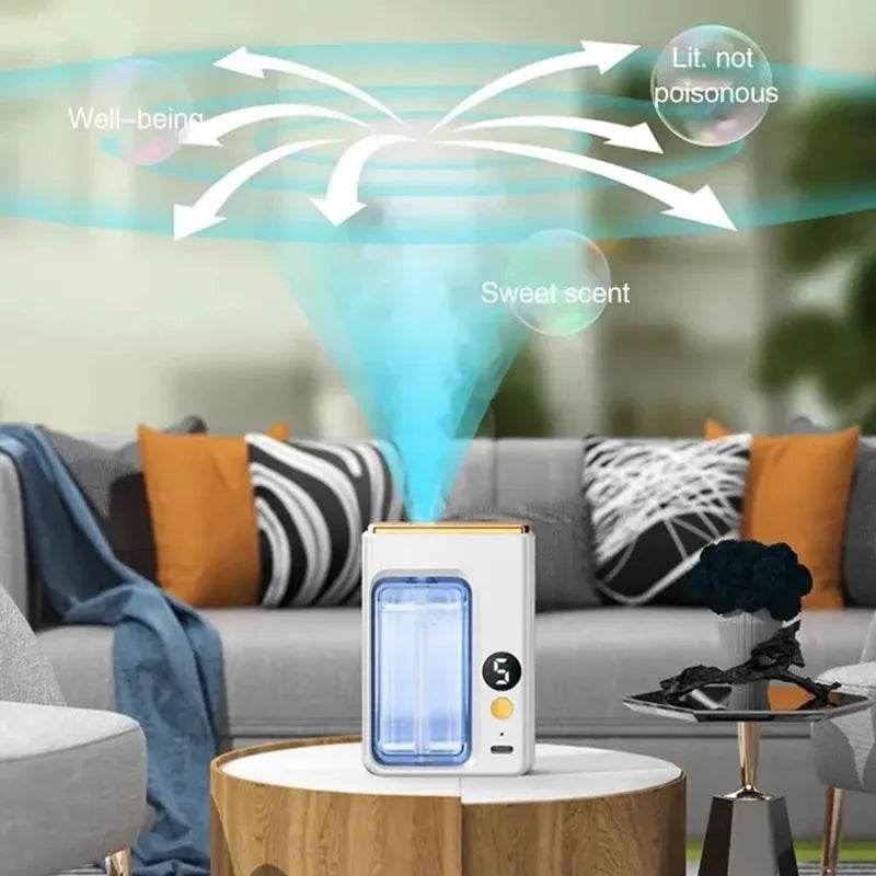 Automatic Aromatherapy Diffuser – USB-C Rechargeable, 1500mAh, 80㎡ - Iron Phoenix GHG