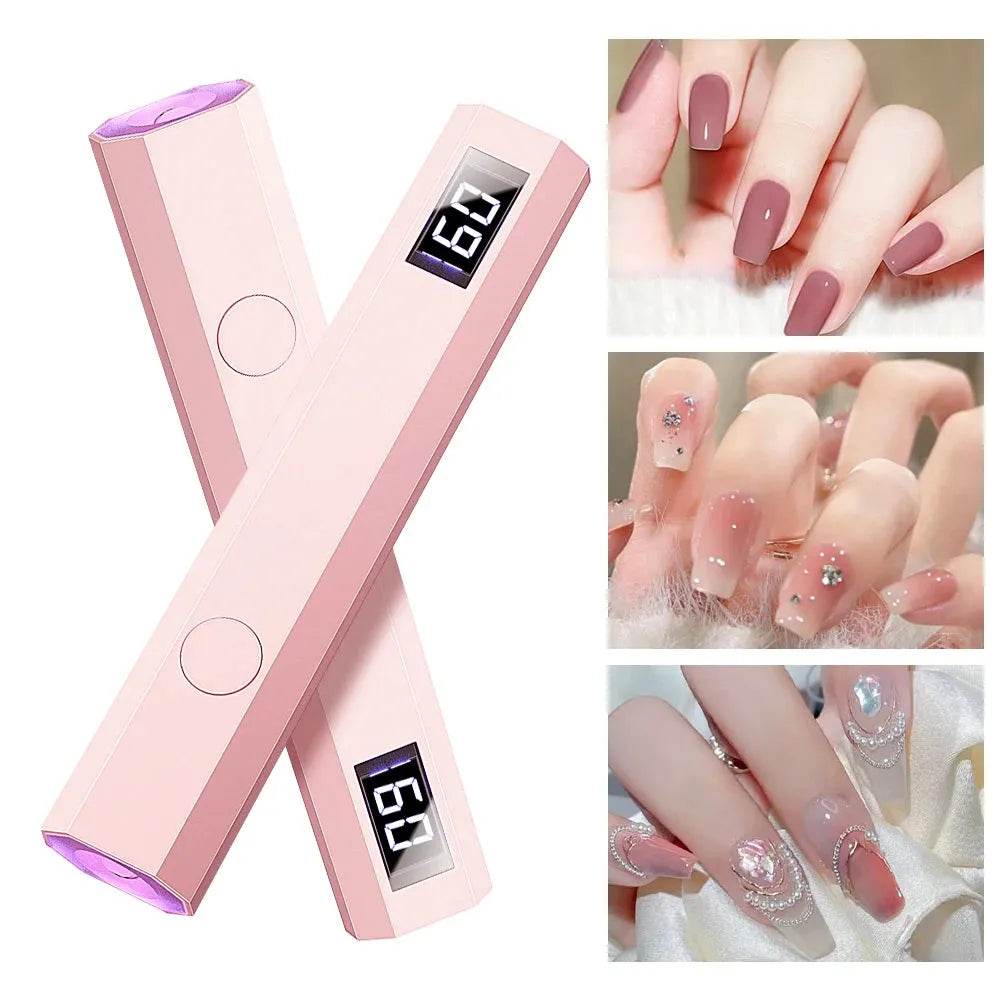 Handheld UV LED Nail Lamp (by YIKOOLIN) Eco 2025 - Iron Phoenix GHG